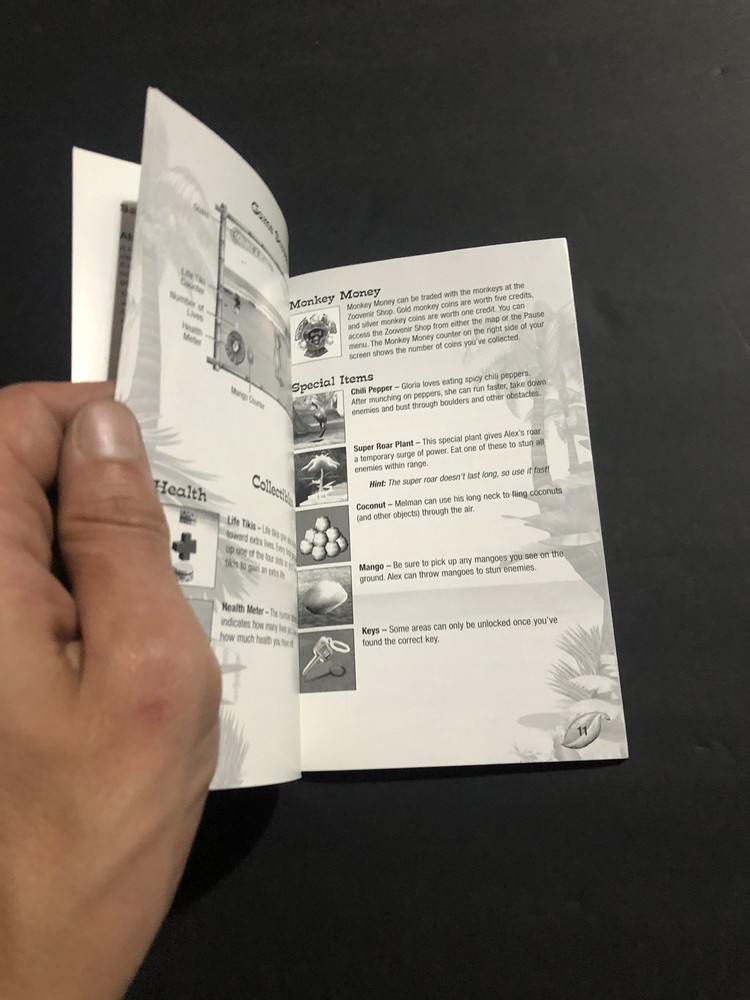 Madagascar xbox Manual Only