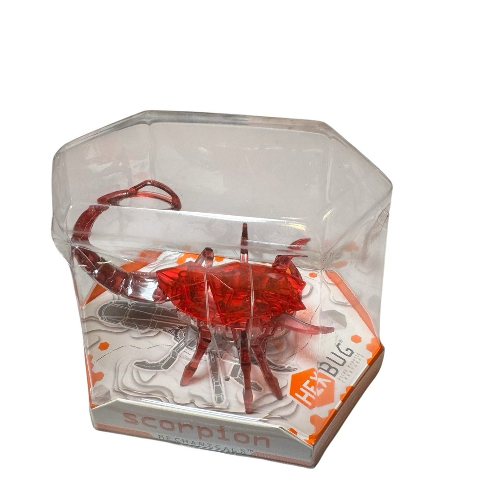 HEXBUG Red SCORPION Mechanicals Micro Robotic Bug Creature NEW/SEALED