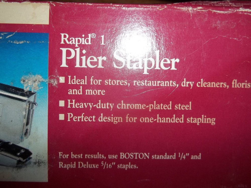 BOSTON RAPID 1 PLIER STAPLER 90119 (NN3)