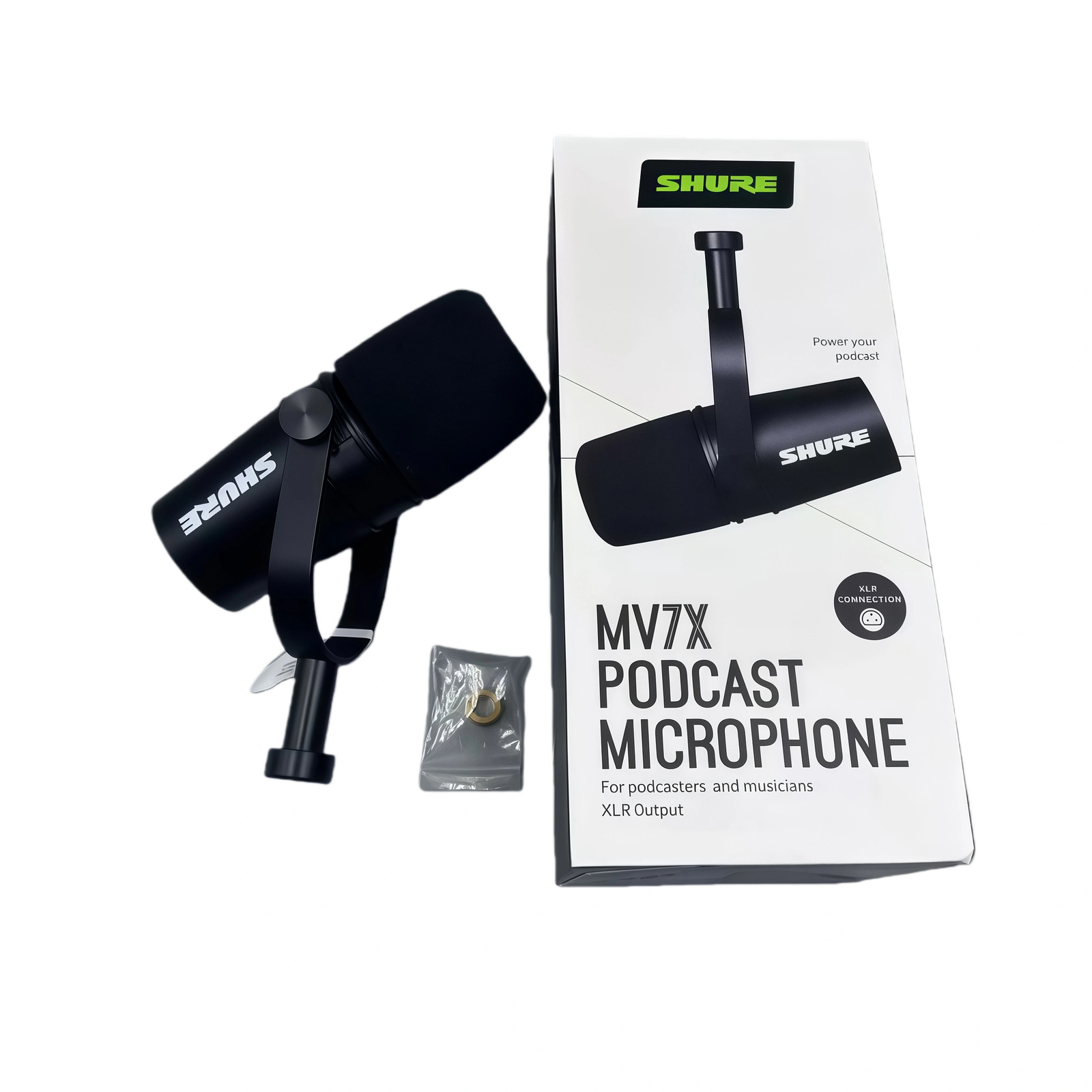 MV7X Mic Podcast Kit for Podcasting Home Recording Gaming XLR Output NEW US