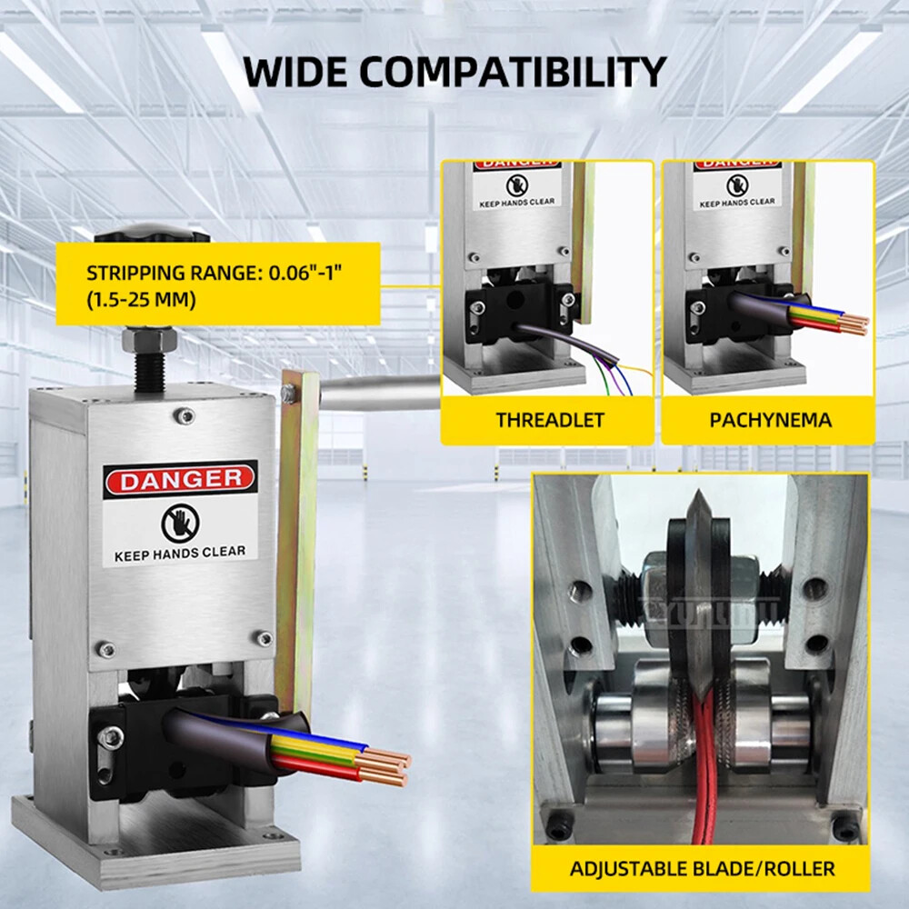 Wire Stripper Manual Wire Stripping Tool Electric Copper Chip Wire Stripper