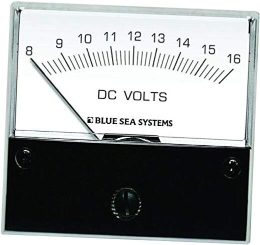 8003 VOLTMETER DC 8-16V 2-3/4"