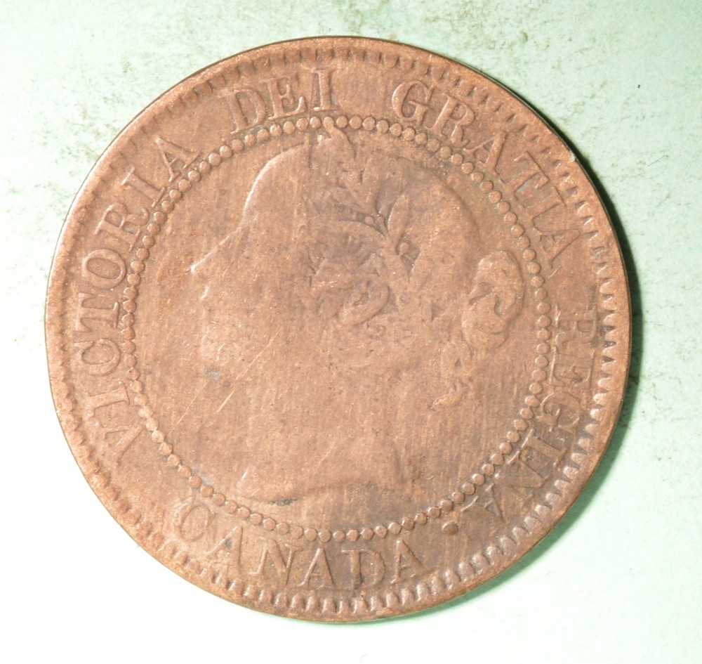 1859 - Canada Large Cent - INV#A-180