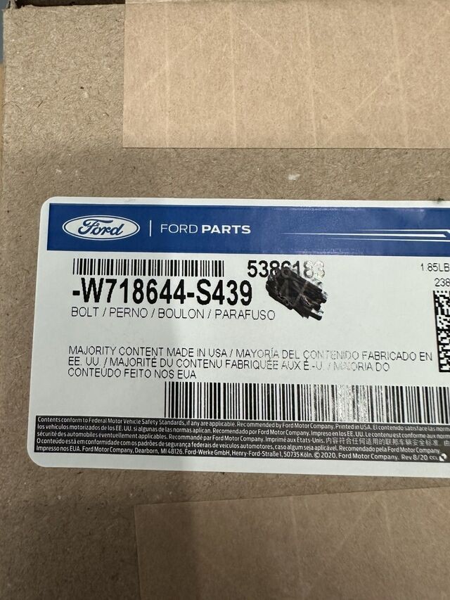 Genuine Mount Bolt W718644-S439