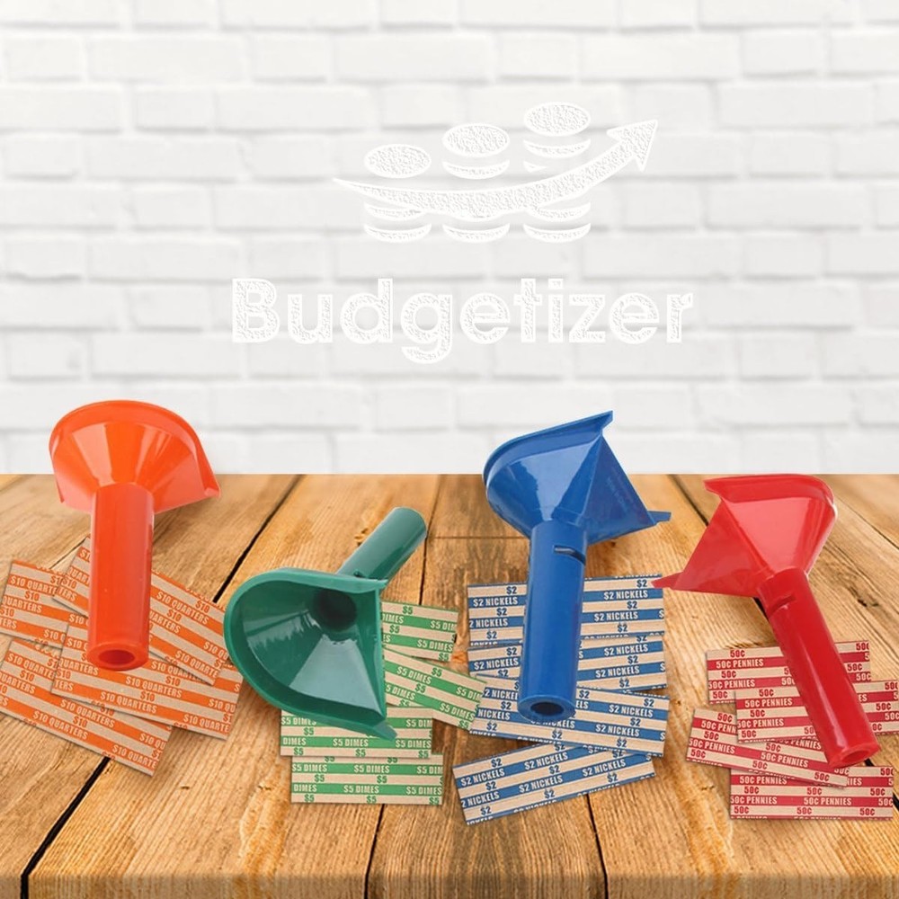 Durable Coin Sorting Tubes & Assorted Wrappers Bundle – Perfect for Collectors