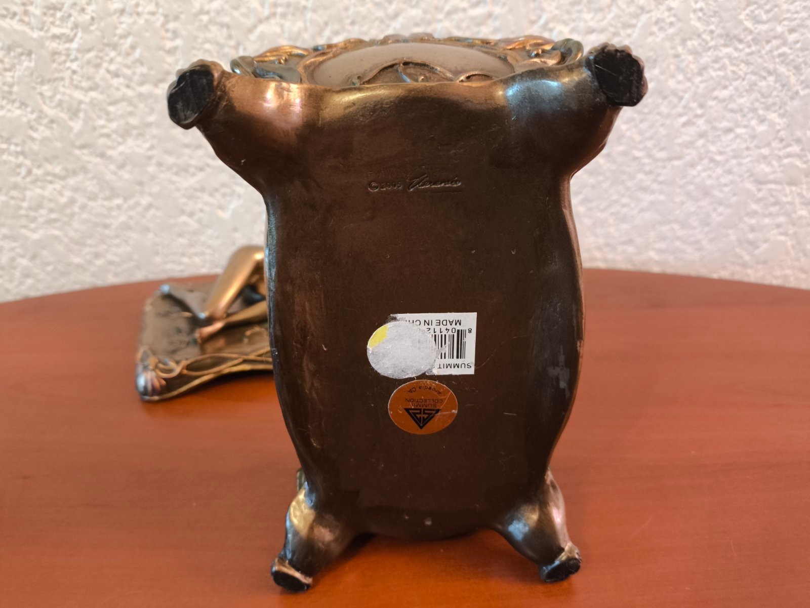 Beautiful & Rare Summit Collection Jewelry/Trinket Box Nude Woman Figurine