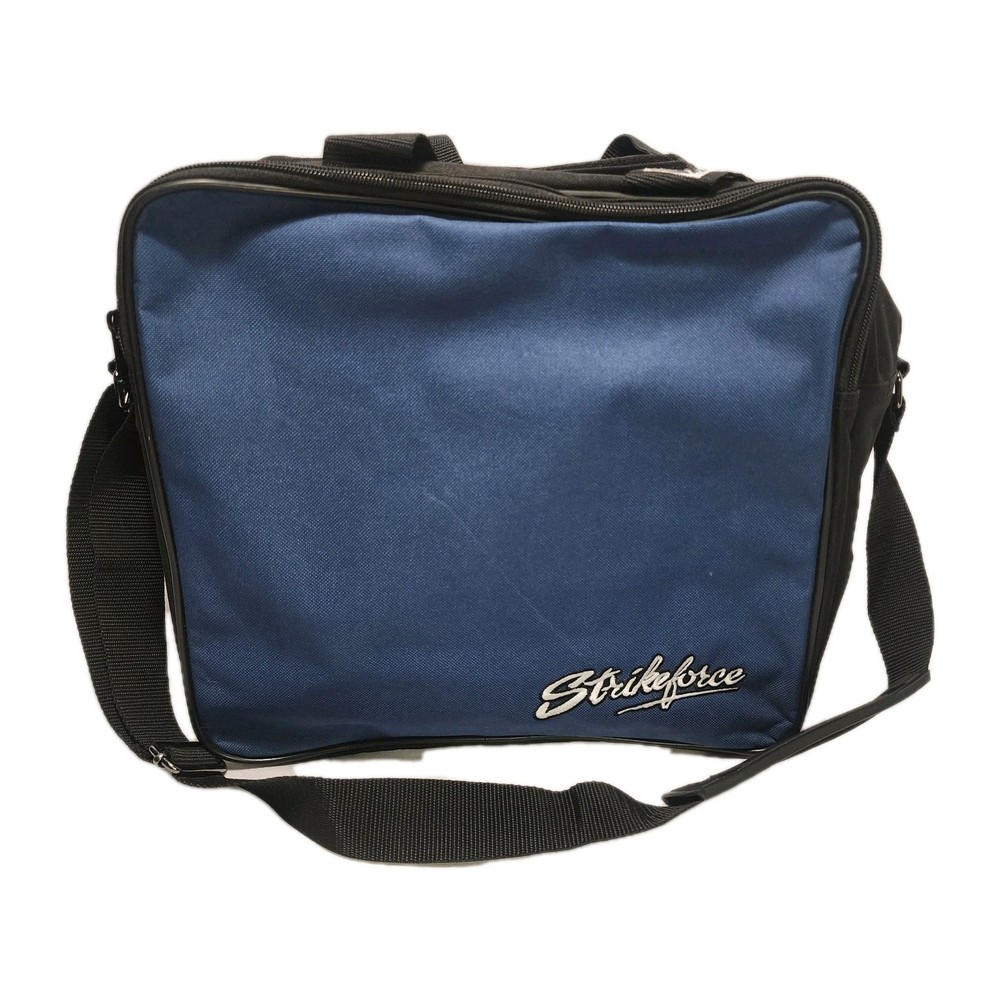 KR Strikeforce Blue / Black 1 Ball Bowling Bag w/Shoulder Strap - EUC