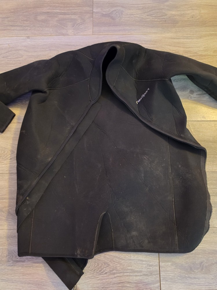 Two 5mm Farmer John Wetsuits