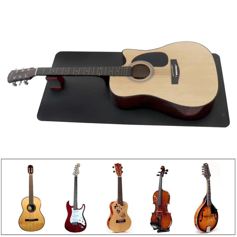 Guitar Work Mat with Neck Rest Support Tool