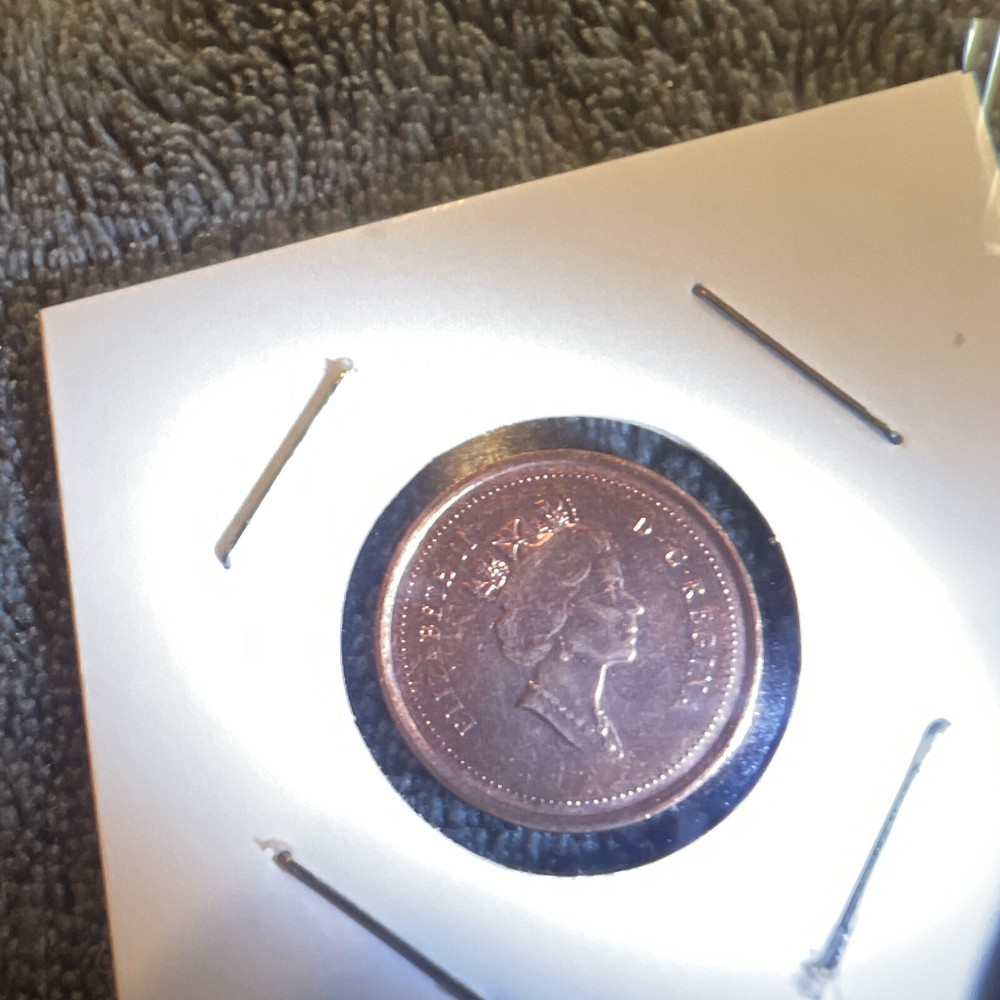 1998 Canadian Leaf Penny