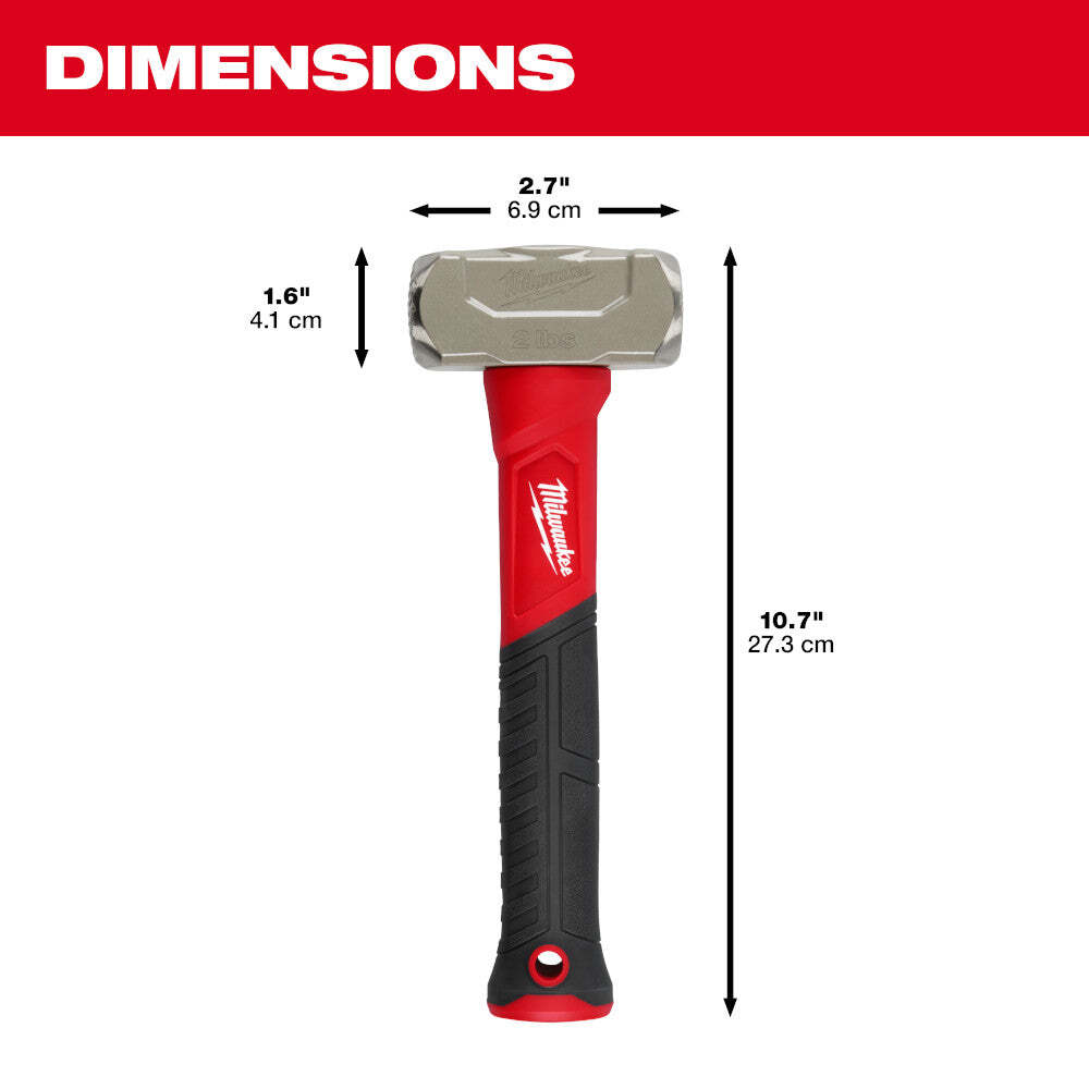 Milwaukee 48-22-9311 2 Pound Fiberglass Drilling Hammer