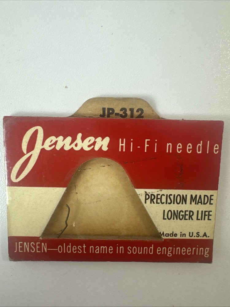 JP-312 Jensen Hi-Fi Replacement Needle, NOS