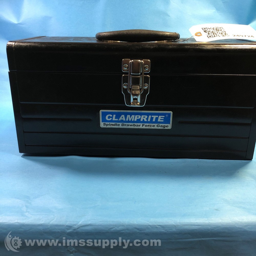 Clamprite Spindle Drawbar Force Gage Case 9724