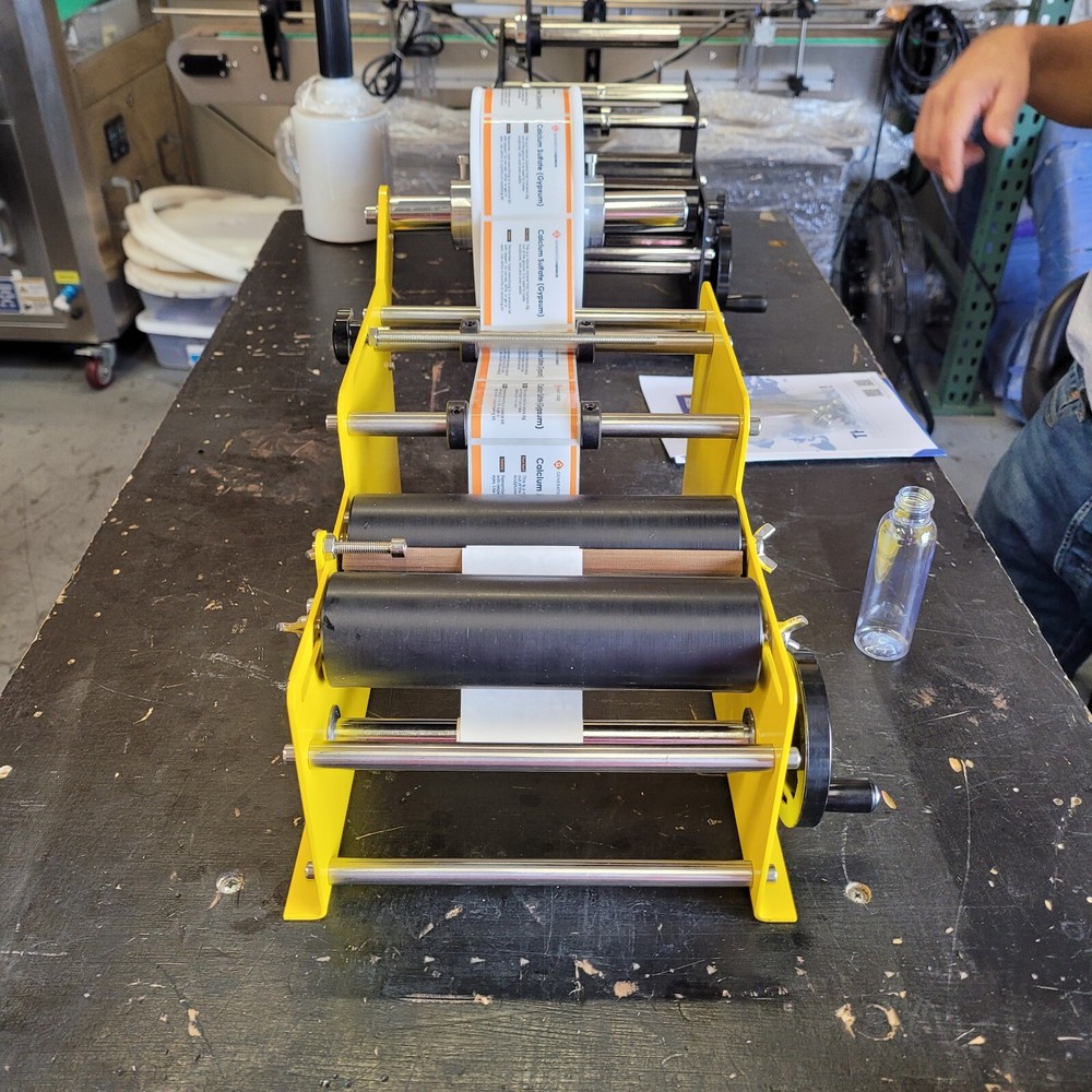 Round Label Machine Manual Table Top