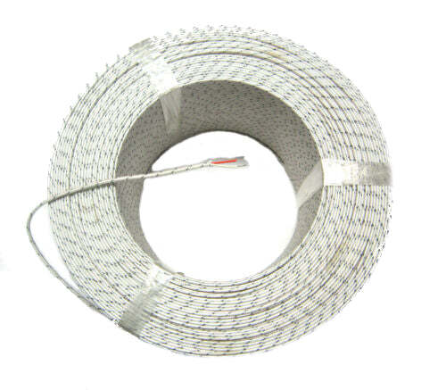 Wire, Fiberglass, 24 AWG, Solid Core, Type J, 30 Ft Bundle (10 Yds.)
