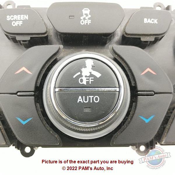 Used A/C Selector Switch fits: 2016 Chrysler 200 automatic temperature control w