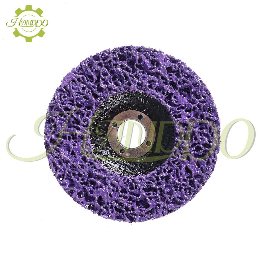 30Pack 4" Poly Strip Disc Wheel Paint Rust Removal Clean For Angle Grinder