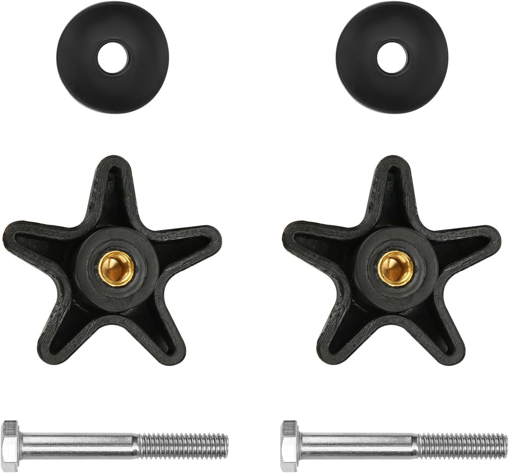 2 Sets Rollator Walker Replacement Knobs, Comfortable Replacement Arm Adjustment