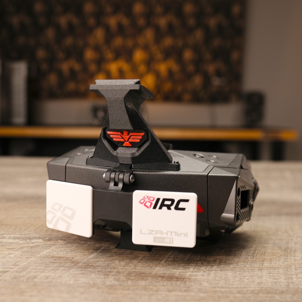 SOLID UAVS Kingcobra - Orqa FPV.One Pilot & Race Goggle Helmet Mount Adapter