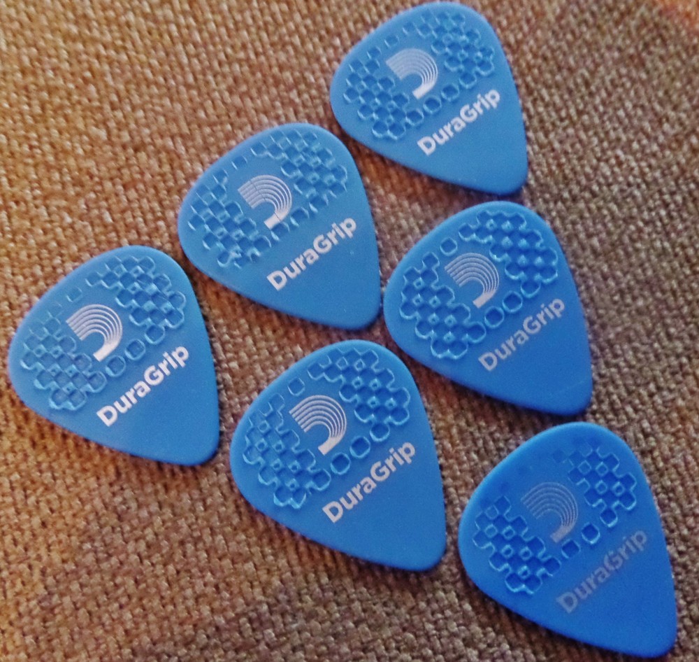 D'Addario Planet Waves DuraGripa1, by D'Addario 1.0mm 6 Picks in pack