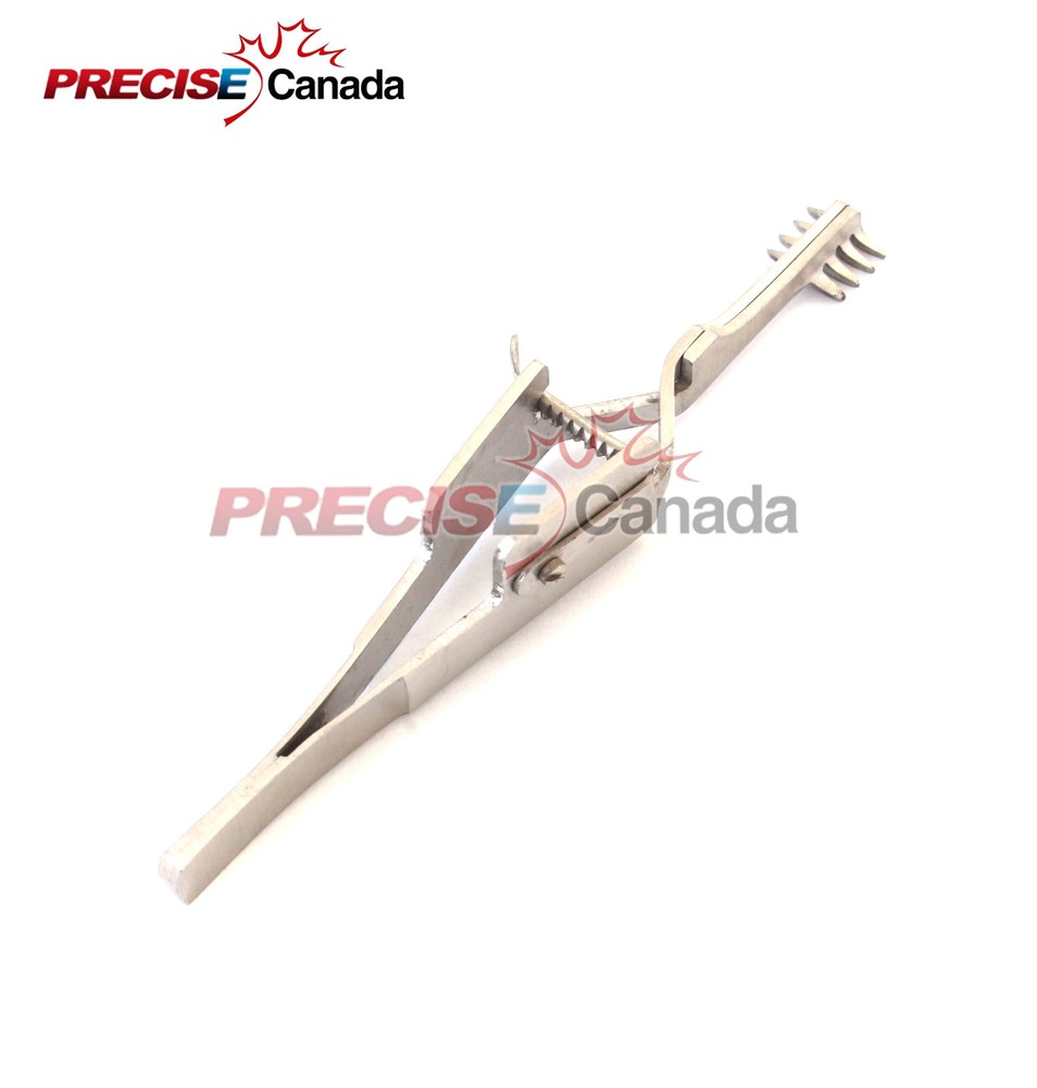 4" Automatic Cross Action Skin Retractor Sharp