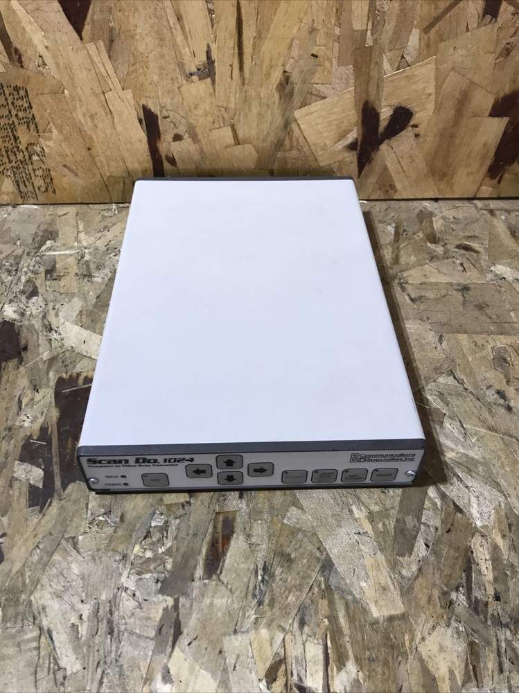 COMMUNICATIONS SPECIALTIES SCAN DO 1024