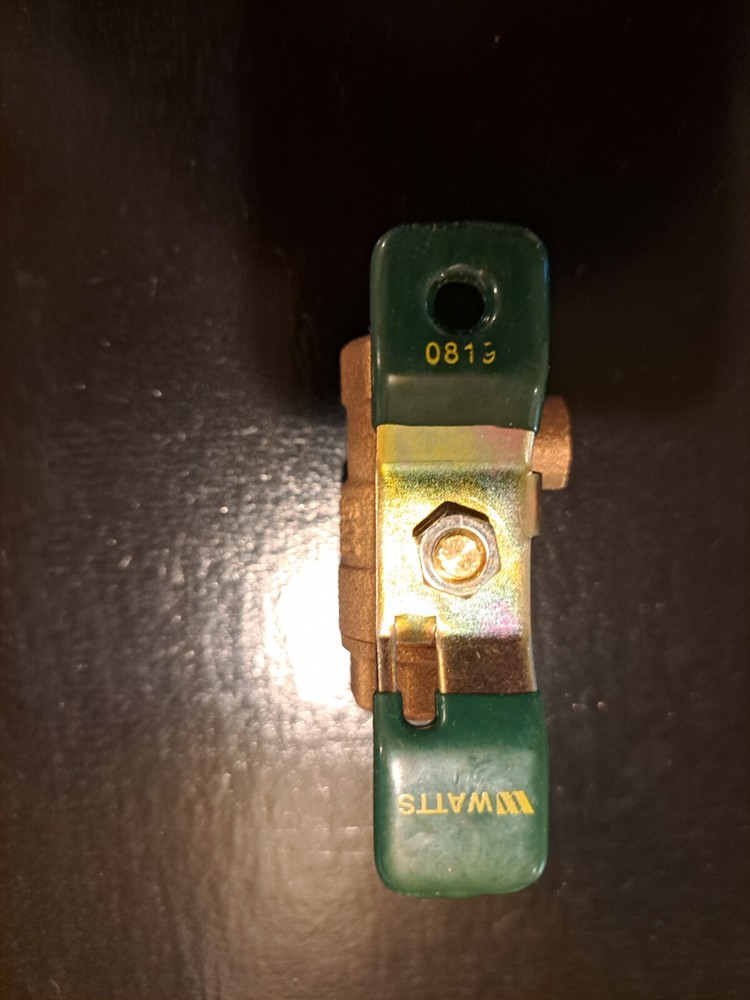 Watts Back Flow Preventer Test Ball Valve 1/2"