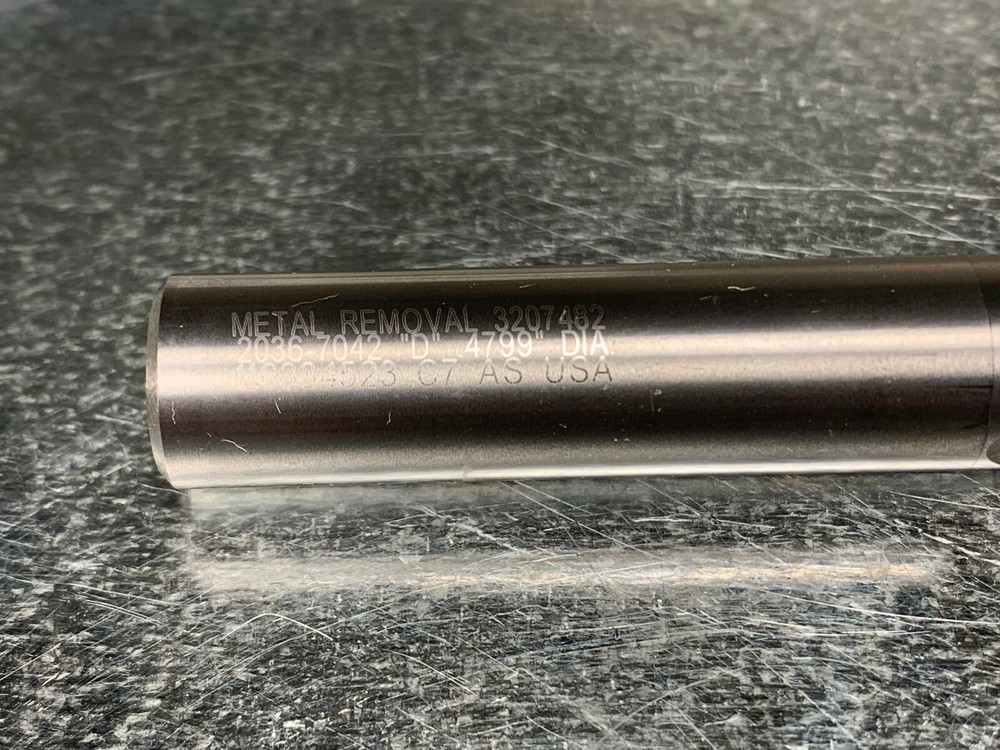 Widia Letter D .4799" Solid Carbide Drill