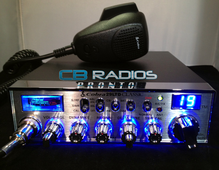Cobra 29 Ltd Classic CB + BLUE LIGHT EDITION + PERFORMANCE TUNED
