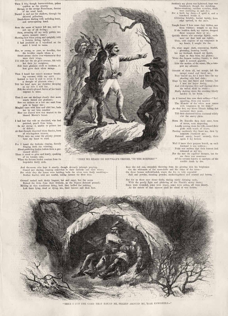 Sack of Deerfield Thomas Dunn English Queen Annes War Captives Scalping 1860