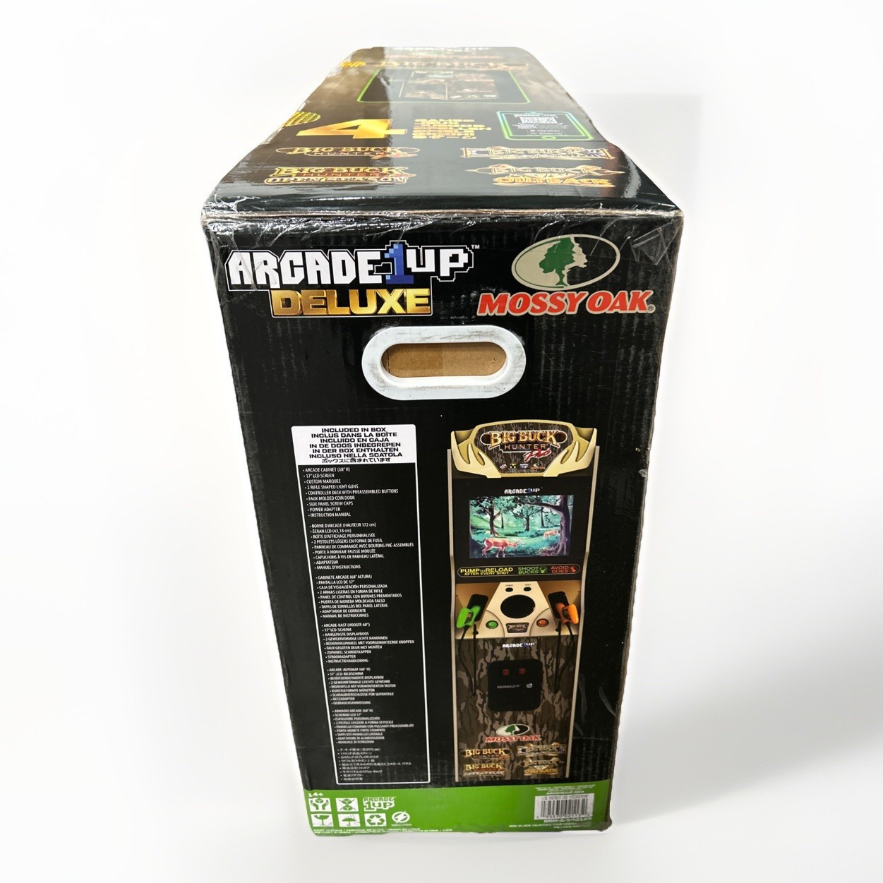 ARCADE 1UP BIG BUCK HUNTER PRO MOSSY OAK DELUXE - NEW SEALED