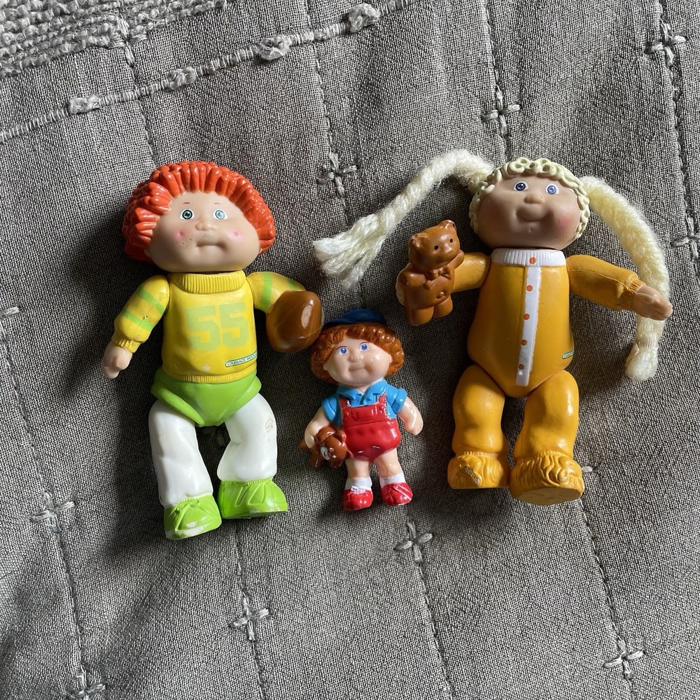 Vintage Cabbage Patch Figures Figurines 1984