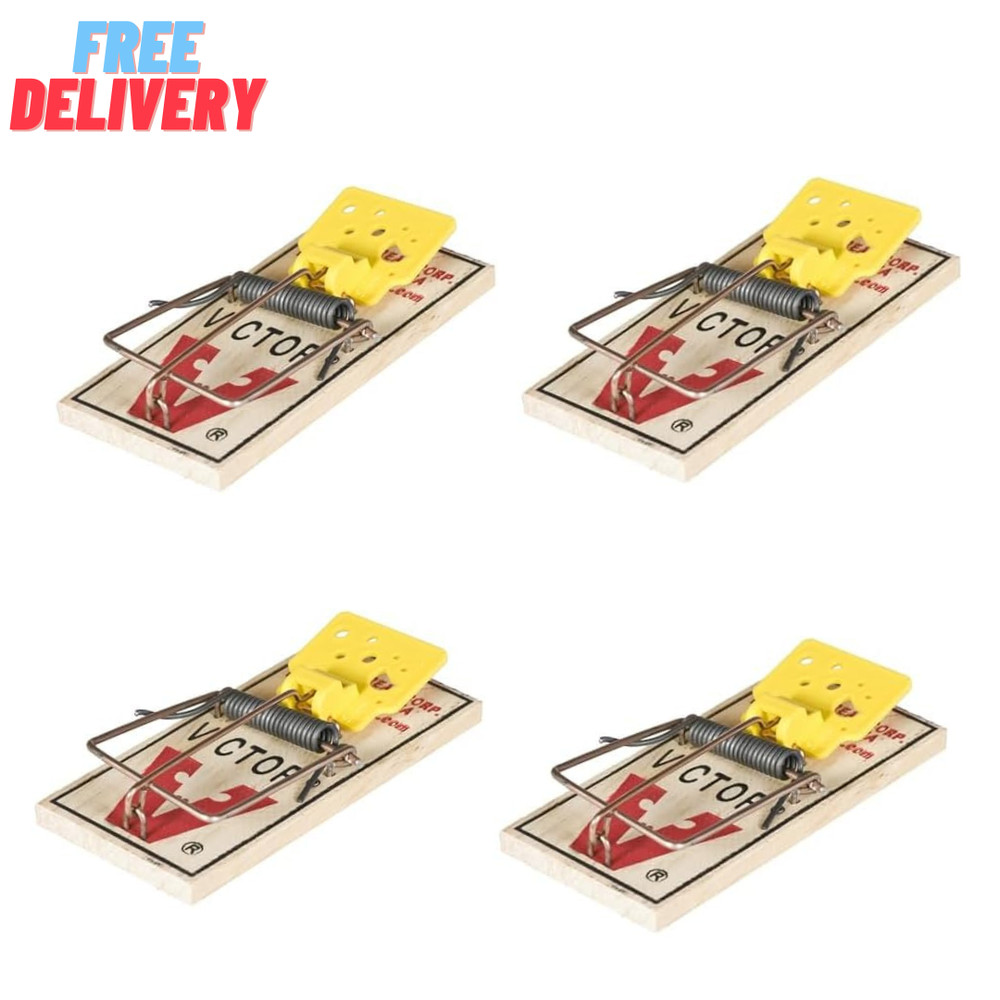 Easy Set Mouse Trap , - 4 Count