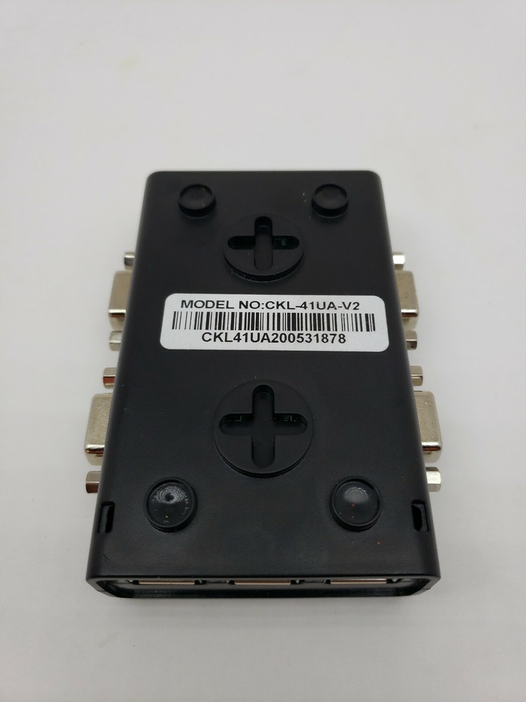 4 Port VGA KVM Switch with USB *see description*