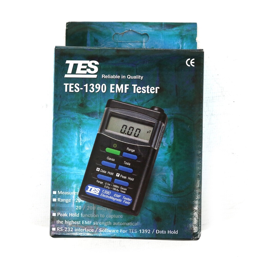 1PC Tester ElectroMagnetic Field Tester Hold Function # TES-1390