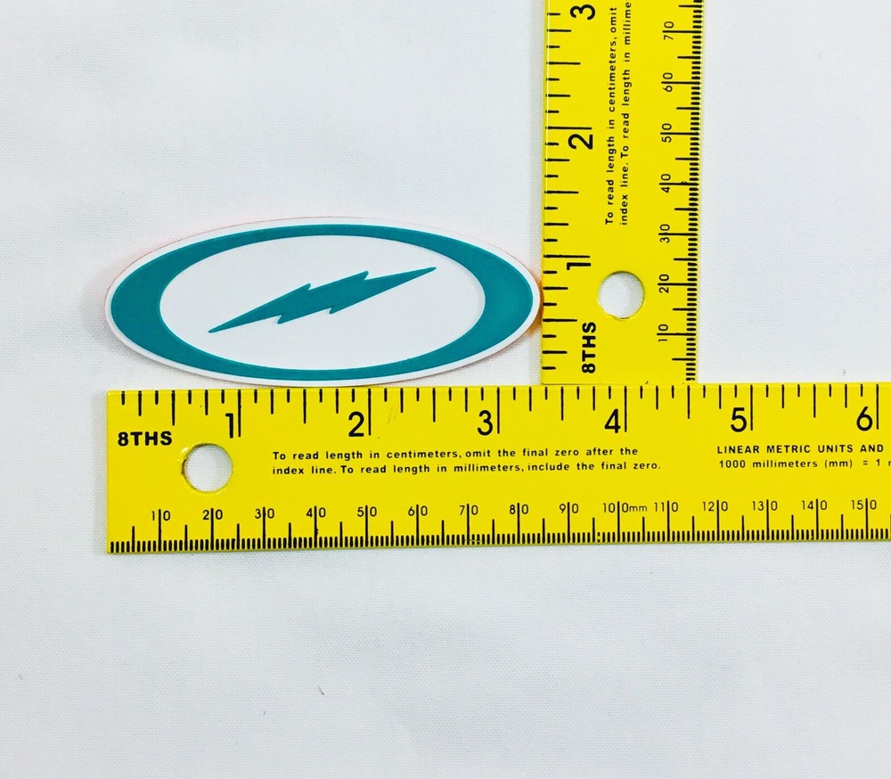 New Storm Bowling Bolt Icon Patch (Teal and White)
