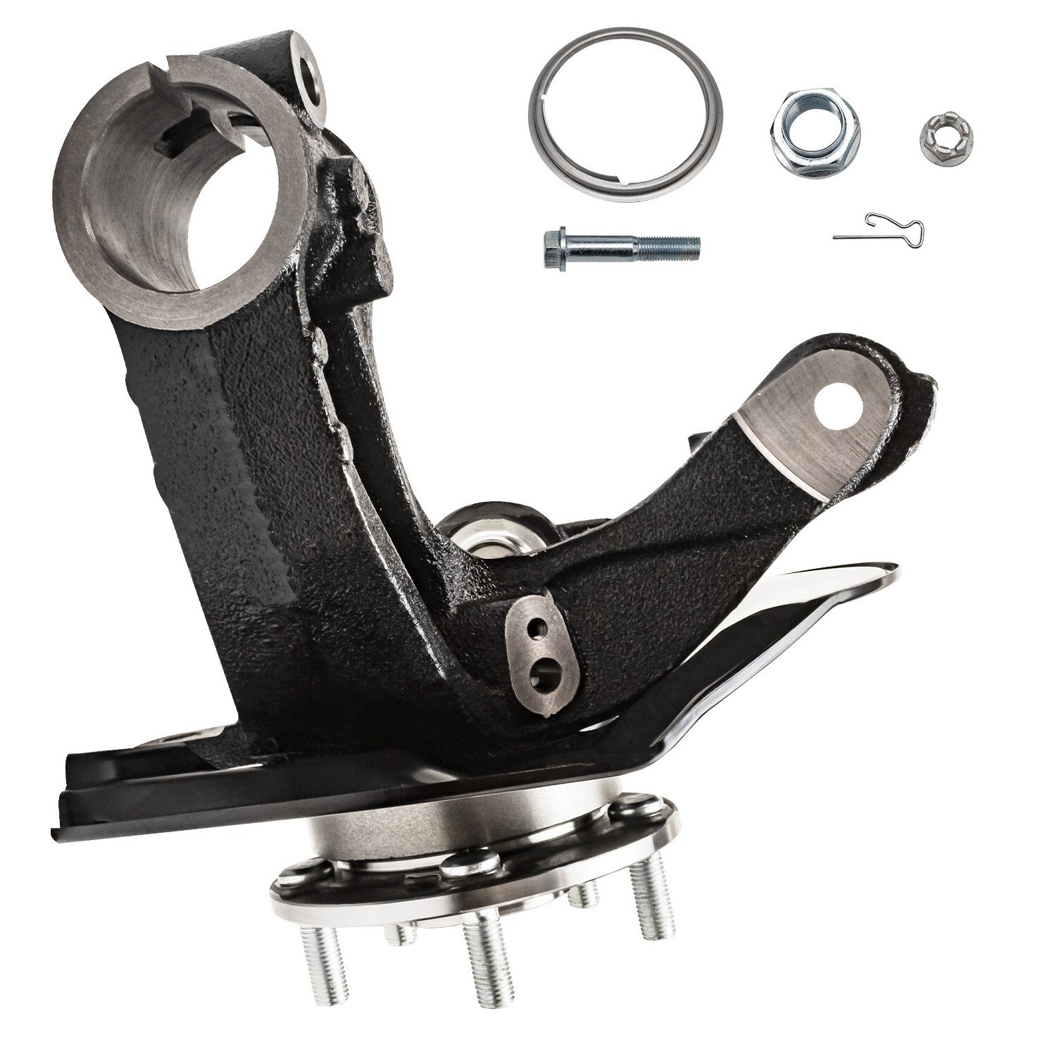 Front Left Steering Knuckle & Wheel Hub Bearing for 2013 2014-2016 Honda Accord