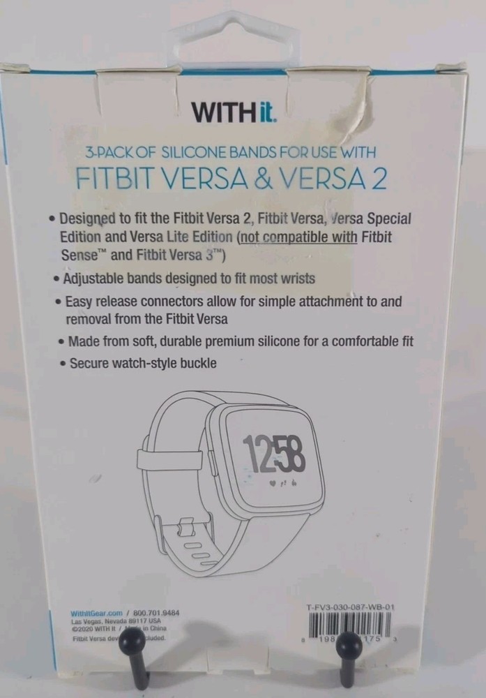 New Fitbit Versa 3 pack bands multicolor Versa, Versa 2, Special Edition