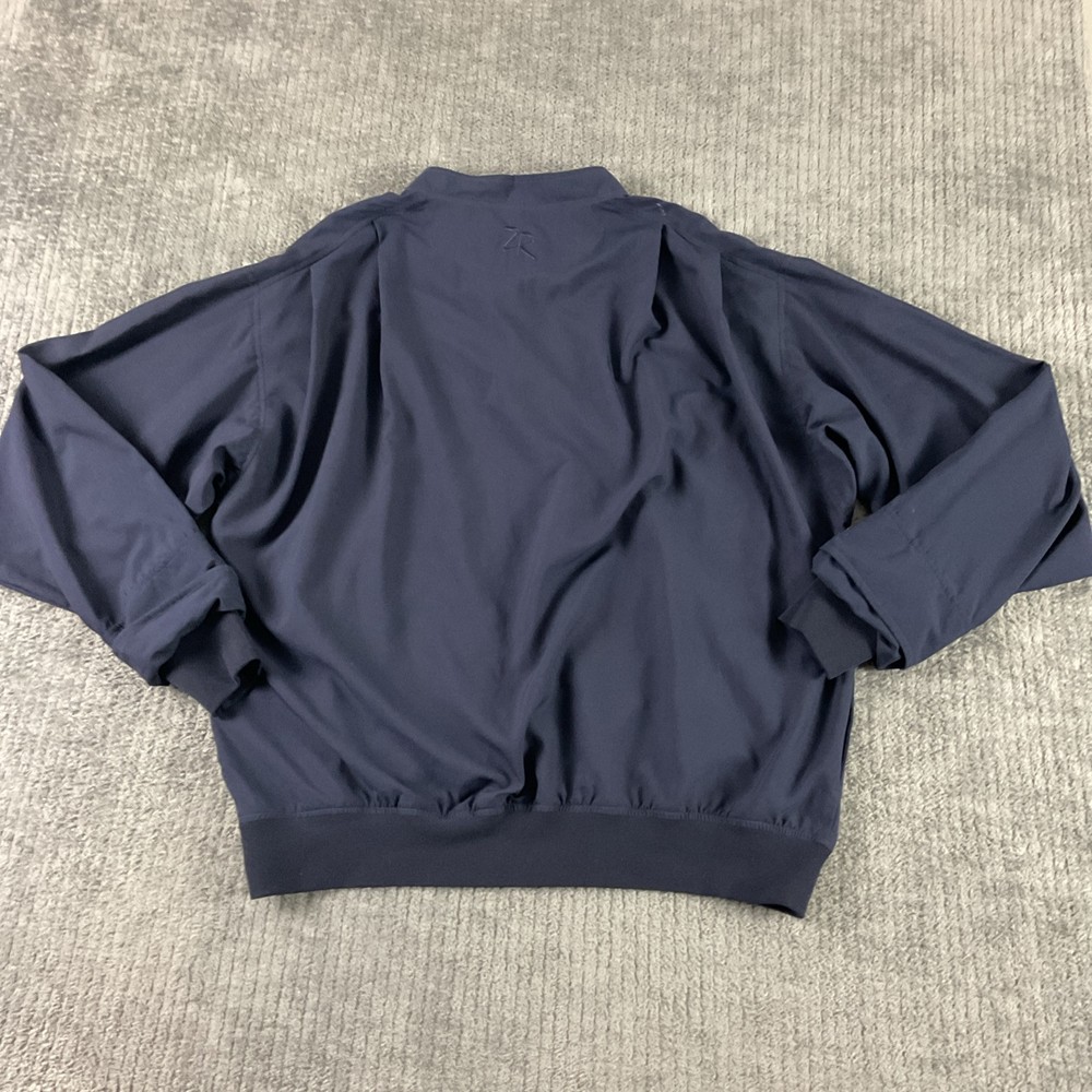 Zero Restriction Jacket Mens Large Windbreaker Golf 1/4 Snap Pullover