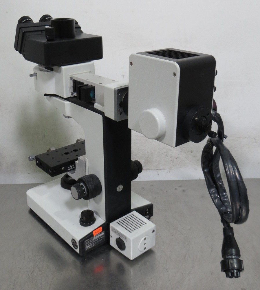 T199186 Leitz Laborlux D Trinocular Microscope w/ EF 4X Objective