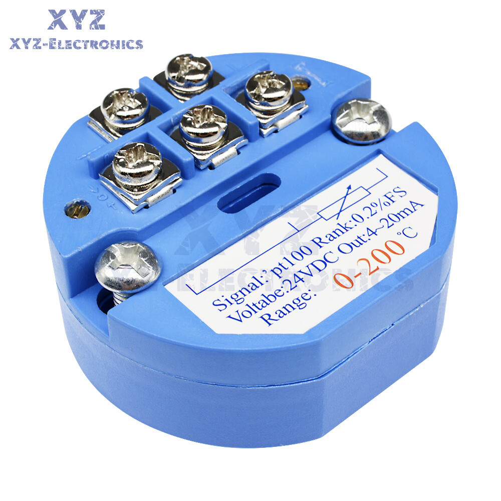 4-20MA 0-10V Temperature Sensor Transmitter Module PT100 Transmitter Module