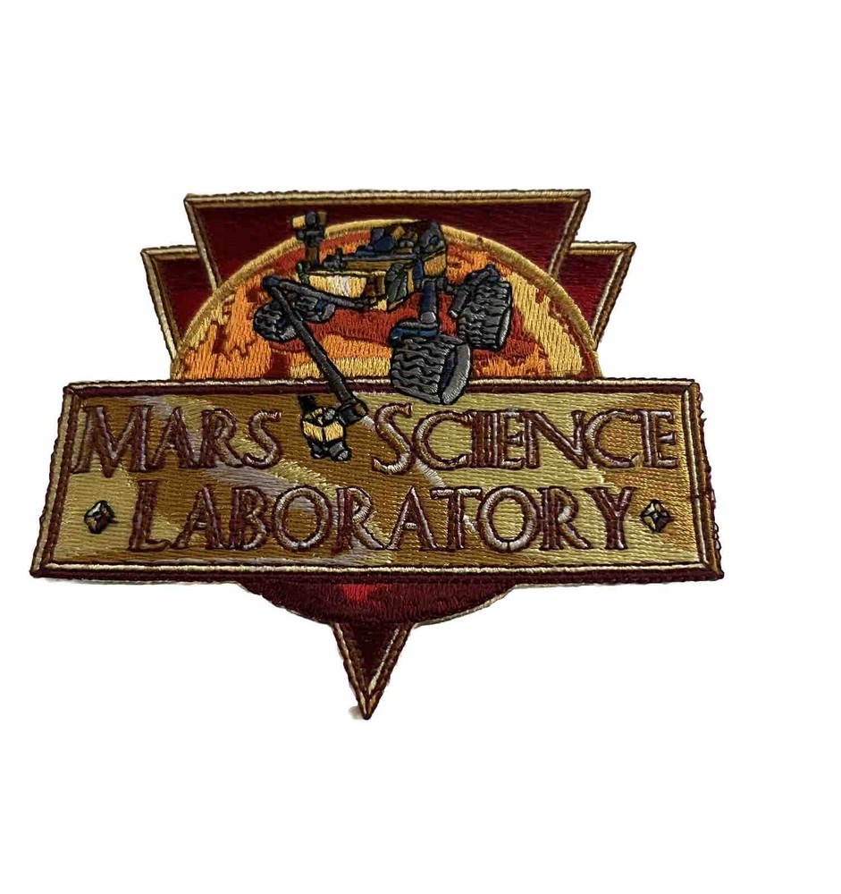 Authentic JPL NASA MSL - MARS SCIENCE LABORATORY ~CURIOSITY ROVER  ~ PATCH NEW