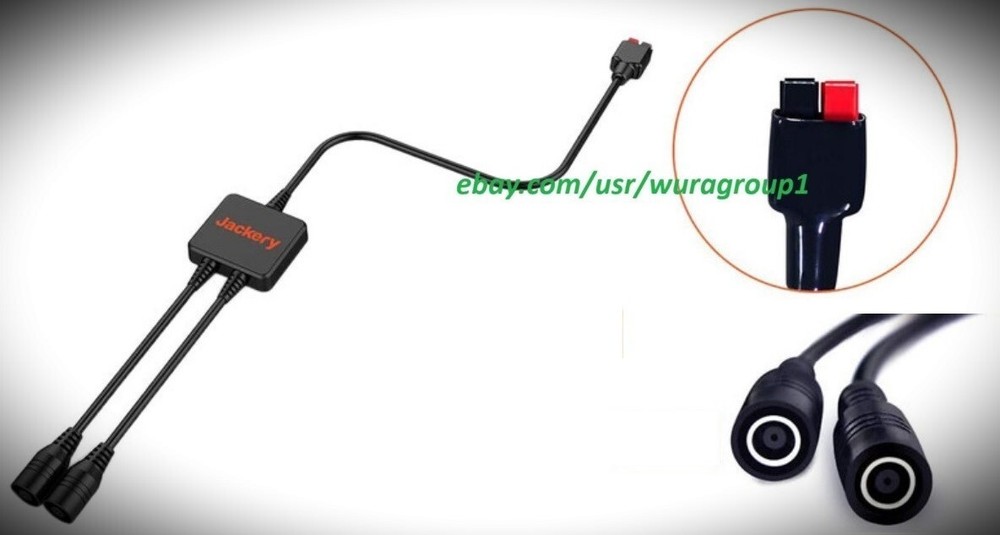 Jackery Solar  Power Parallel Cable fits Jackery E880-E1000 8mm-HPP Connector