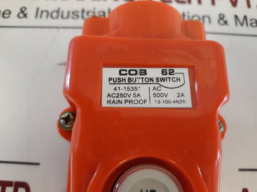 Cob 62 41-15351 Push Button Switch 13-100-4n29