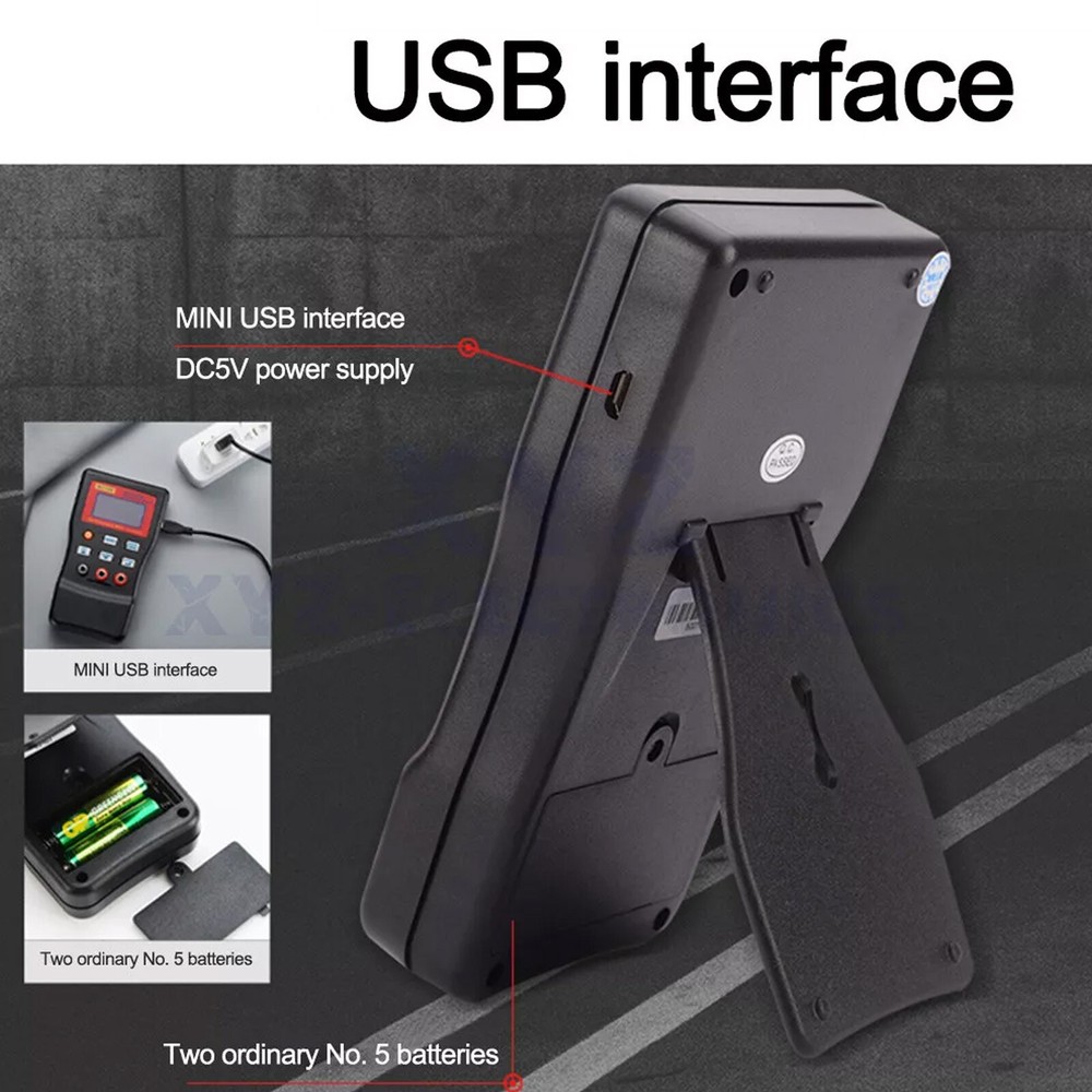 MLC500 Auto Range LCR Capacitance Inductance Meter Digital Capacitance TesterhOX