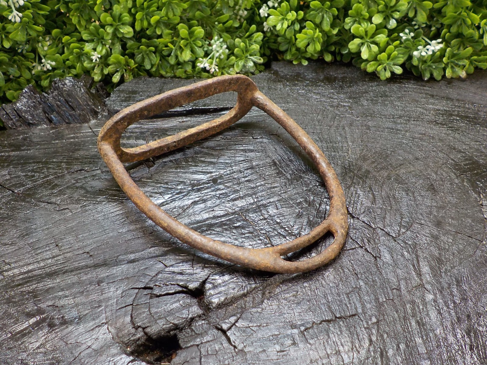 Old Rare Vintage Antique Civil War Relic Confederate Calvary Iron Stirrup