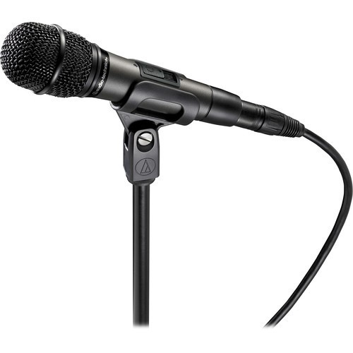 Audio-Technica ATM610A/S - Hypercardioid Dynamic Handheld Microphone with Switch