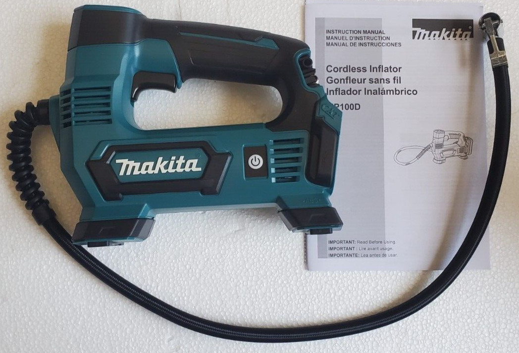 Makita  MP100DZ 12V max CXT® Lithium-Ion Cordless Inflator, Bare Tool Only