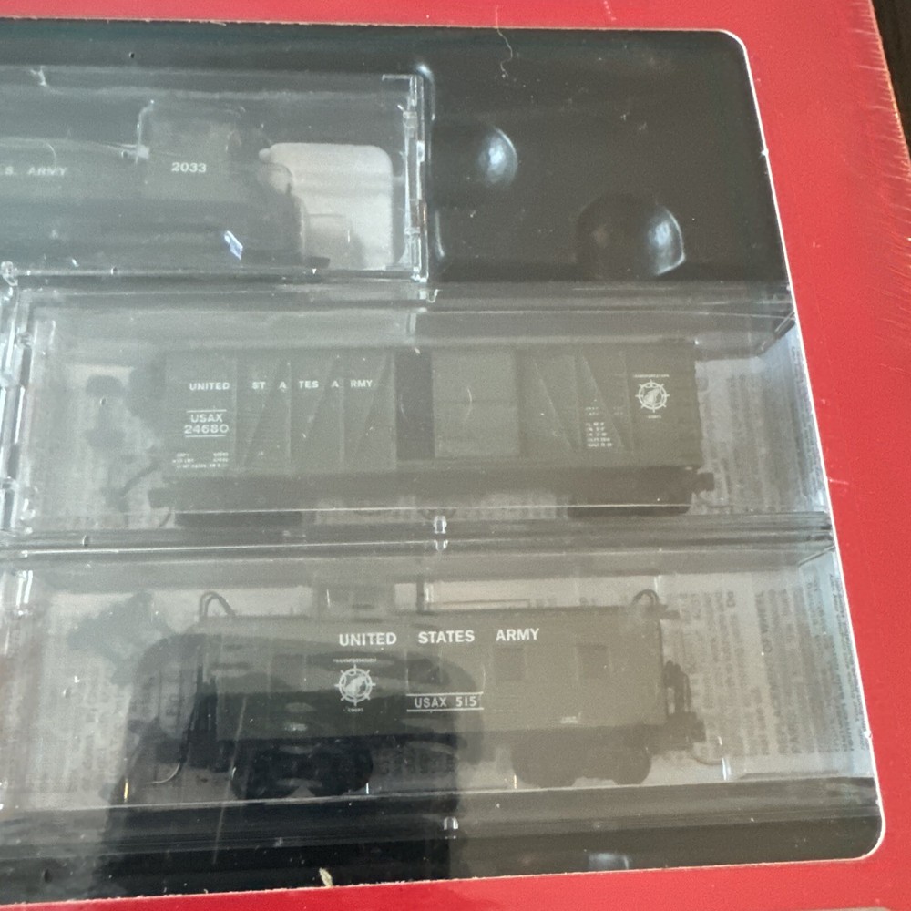 N Micro-trains Special Edition US Army Train Set 3