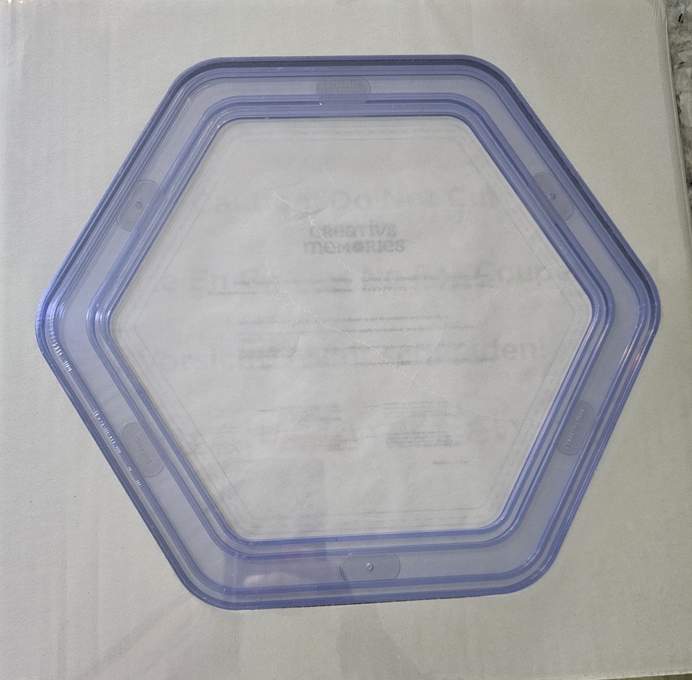 Creative Memories Jumbo Hexagon Pattern with Template